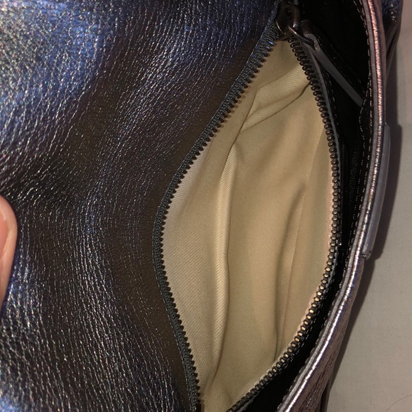 Michael Kors leather metallic clutch, See photos! - Picture 7 of 7
